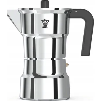 Moka konvice Moka konvička hliníková na 6 šálků Pezzetti Solidexpress - stříbrná barva