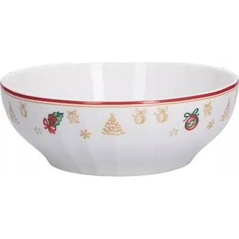 Vánoční miska na salát 16,5 cm La Porcellana Bianca