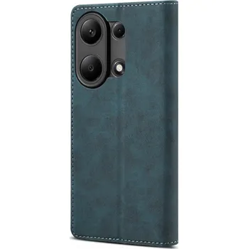 Pouzdro na mobilní telefon Pouzdro s klopou Lenuo pro Xiaomi Redmi Note 13R Pro, modré