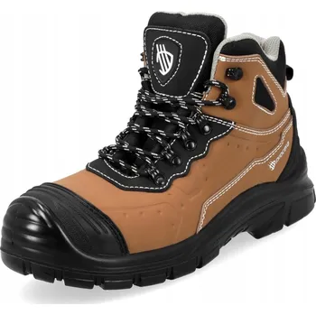 Pracovní obuv CANION LOW S3 SR Pracovní boty TRZEWIKI s ocelovou špičkou, ODOLNÉ, nubuková kůže, velikost 40