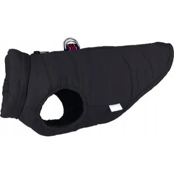 Obleček pro psa BUNDA OBLEČEK PRO PSA VESTA TEPLÁ ZIMNÍ ČERNÁ M