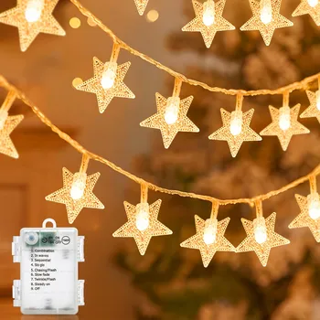 Vánoční dekorace Vánoční osvětlení na stromeček Aigostar vnitřní, 1,5 m, 10 světýlek