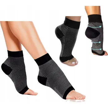 Dámské ponožky Beztlakové Ponožky AZAJ z mikrovlákna, velikost 36-38, černé