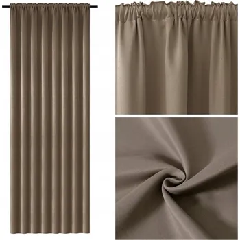 Obraz Hotový závěs hotový zatemňovací 140x270 na pásce blackout jednobarevný Edoardo