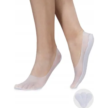 Dámské ponožky Dámské Ponožky Kotníkové Ponožky , hladké, tenké, modré YoClub 36-41