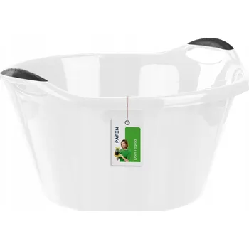 Pafen kulatý mísa 25 l bílá