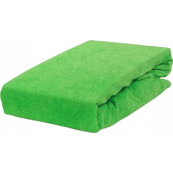 Prostěradlo Froté prostěradlo S GUMOU 90x200 ZELENÉ