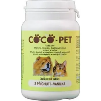 Coco Pet vanilka 50 tbl