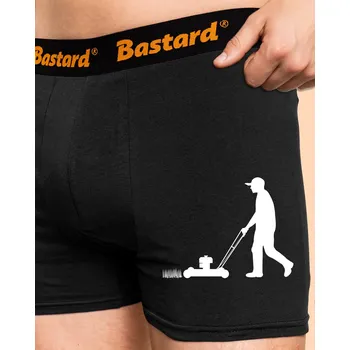 Trenýrky Bastard Sekačka boxerky Black