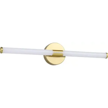 Koupelnové svítidlo Eglo 901855 RAMOLA - Koupelnové svítidlo k zrcadlu v kartáčované mosazi, LED 11W, 3000+4000+6500K, IP44, 60cm (Světlo do koupelny nad zrcadlo se změnou barvy světla)