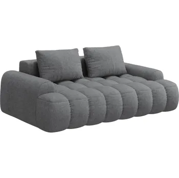 Pohovka Cosmopolitan Design Šedá trojmístná pohovka Linz 200 cm