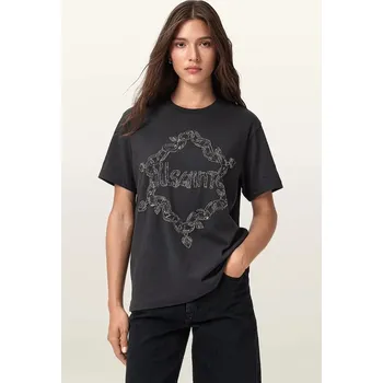 Pánské tričko Tričko AllSaints DRIP W061JD černá 99X, vel. XS