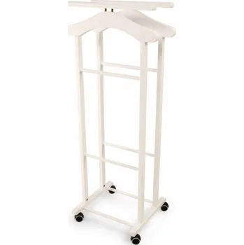 Věšák Věšák do ložnice ARREDAMENTI CLEVER - Bílý 107x46 cm