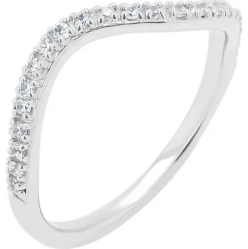 Prsten Atypický prsten s diamanty Luana