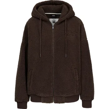 Dámská mikina PitBull West Coast - dámská KPZ mikina DAISY tmavě hnědá M/L