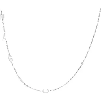 Náhrdelník Náhrdelník s 5 písmenky podle vaší volby a lab-grown diamantem Lupe