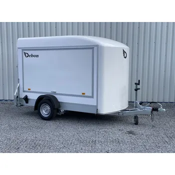 Přívěs k motorovému vozidlu Debon Roadster C300 SIDE FLAP bílá (1300 kg)