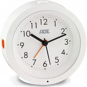 Budík Budík ADE bílý, 4 cm