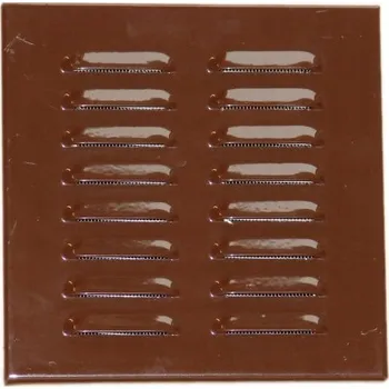 Větrací mřížka Ventilační mřížka Ventilační Dospel hnědá