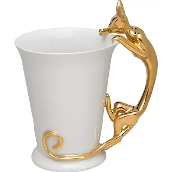 Goldfinger porcelán Sfinx zlatá