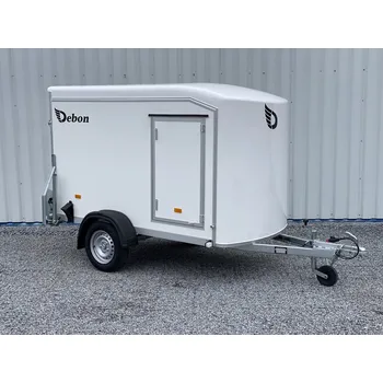 Přívěs k motorovému vozidlu Debon Roadster C255 PLYWOOD bílá (750 kg) nebrzděný