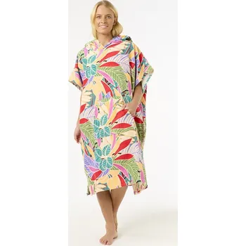 Dámské pončo Pončo Rip Curl - Mixed - TMAVÁ ČOKOLÁDA