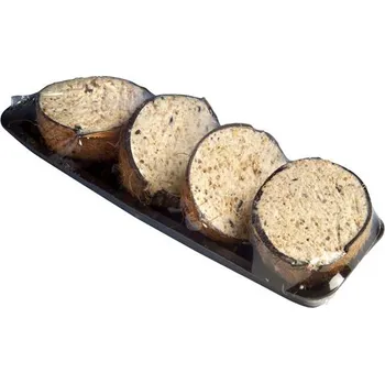 Krmivo pro ptáka Kokos 1/2 plněný 4ks Kejo