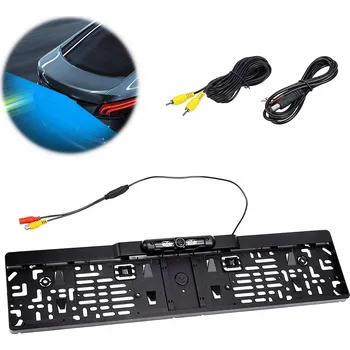 COUVACÍ KAMERA V RÁMEČKU SPZ IR 6M 170°