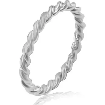 Prsten Platinový propletený prsten Aase
