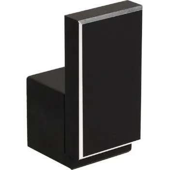 Věšák Šatní ramínko kovový Gamet černý