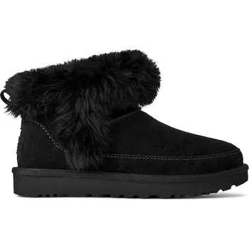 Dámská zimní obuv Semišové sněhule UGG Classic Ultra Mini Chalet, 38, černá, 99X