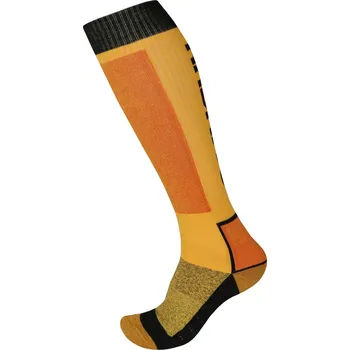 Pánské ponožky Husky Ponožky Snow Wool žlutá/černá Velikost: L (41-44)