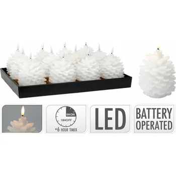 Vánoční dekorace Vánoční dekorace s LED osvětlením, 13 cm