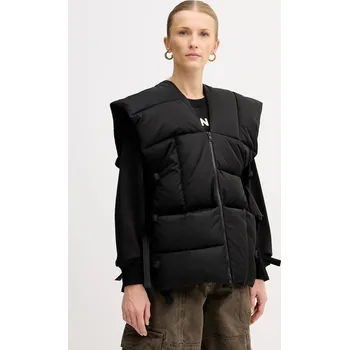 Dámská vesta Vesta Kenzo Sleeveless Puffer Jacket FE62OU1269CE.99 černá 99X, vel. ONE SIZE