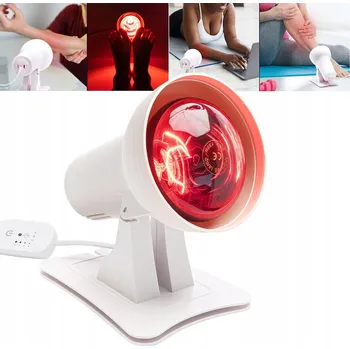 Lampička Infračervená lampa s časovačem a regulací teploty, 150W