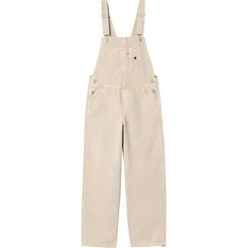 Dámské kalhoty LACLÁČE CARHARTT WIP Bib Overall Straigh - béžová - S + při osobním odběru 5 034 Kč
