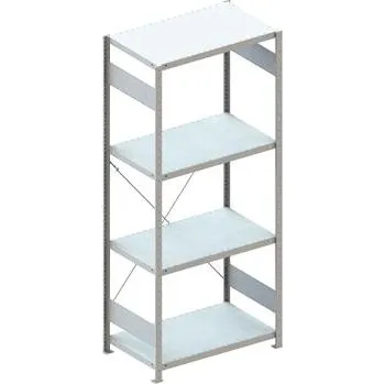 regál META zásuvný základní regál 2000 x 750 x 600 mm 4 police 100 kg