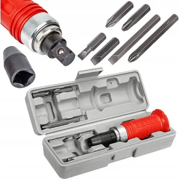 Šroubovák Rázový šroubovák Falon Tech se sadou bitů, 7 dílů