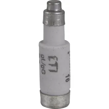 POUŽITÁ POJISTKOVÁ VLOŽKA MALÝCH ROZMĚRŮ POMALÁ gG/gL D01 10A 400V AC 10 Ks. ETI-PO
