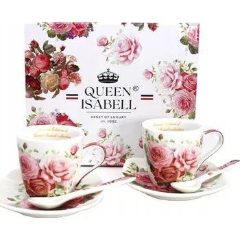 Porcelánový Šálek Queen Isabell Rose 80 ml 2 ks
