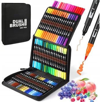 SADA AKRYLOVÝCH FIXY 120 KS. POPISOVAČE FIXY .