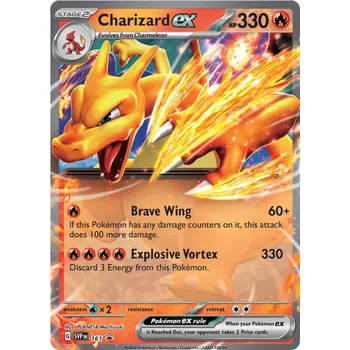 Karetní hra Charizard ex SVP161 - Scarlet & Violet Promos