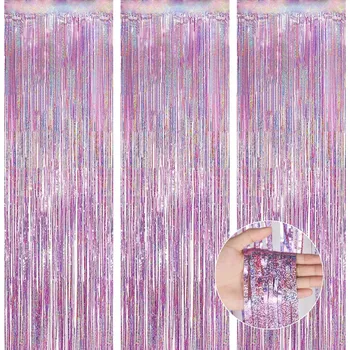 KURTYNA ZASŁONA IMPREZOWA DEKORACJA GIRLANDA NAROZENINOVÁ FOTOKULISA ZÁVĚS DEKORACE 3x STĚNA