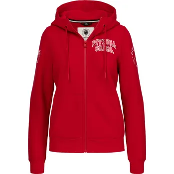 Dámská móda PitBull West Coast - dámská KPZ mikina FIORA červená M