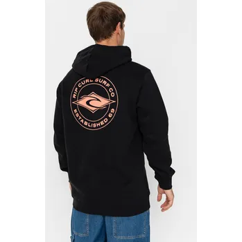Pánská mikina Rip Curl Staple HD (black) XL, černá