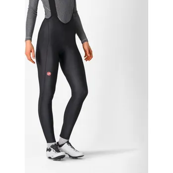 Cyklistické kalhoty CASTELLI Cyklistické kalhoty dlouhé s laclem - ESPRESSO DT W - černá XL