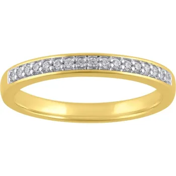 Šperk Zlatý prsten s lab-grown diamanty Becki