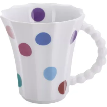 Porcelánový hrnek Retro T Puntíky Různé