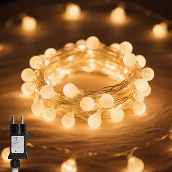 Vánoce Světelný řetěz Aigostar 500 cm do zásuvky, bílý