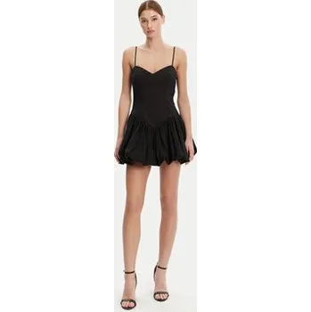 Dámské šaty Bardot Koktejlové šaty 59794DB Černá Slim Fit 10